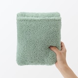 再生ポリエステル　ボア　ポケッタブル　マフラー　