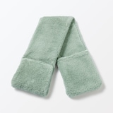 再生ポリエステル　ボア　ポケッタブル　マフラー　