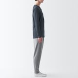 あったか綿　Ｖネック長袖Ｔシャツ（２０２３年仕様）