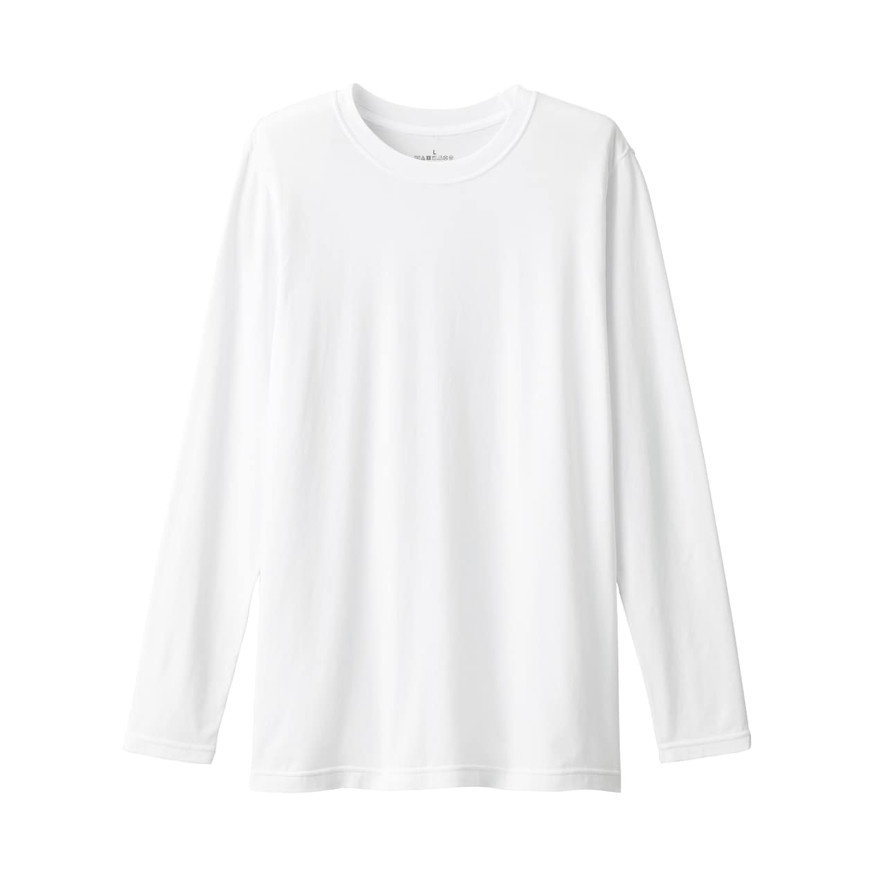 あったか綿　クルーネック長袖Ｔシャツ（２０２３年仕様）