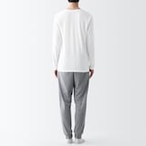 あったか綿　Ｖネック長袖Ｔシャツ（２０２３年仕様）