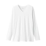 あったか綿　Ｖネック長袖Ｔシャツ（２０２３年仕様）