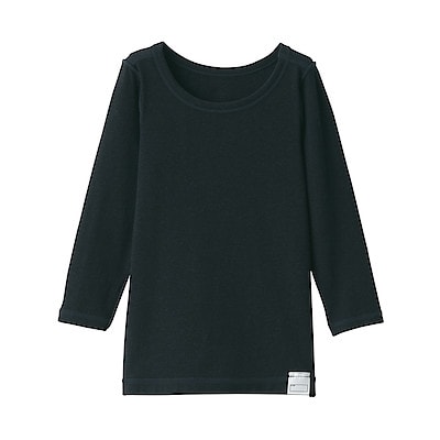 あったか綿　クルーネック長袖Ｔシャツ（ベビー）（2023年仕様）