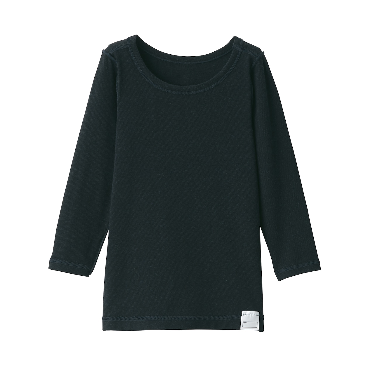 あったか綿　クルーネック長袖Ｔシャツ（ベビー）（２０２３年仕様）