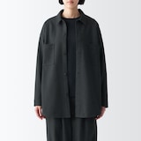 ストレッチ起毛長袖シャツ