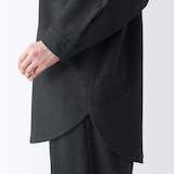 ストレッチ起毛長袖シャツ