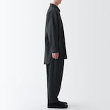 ストレッチ起毛長袖シャツ
