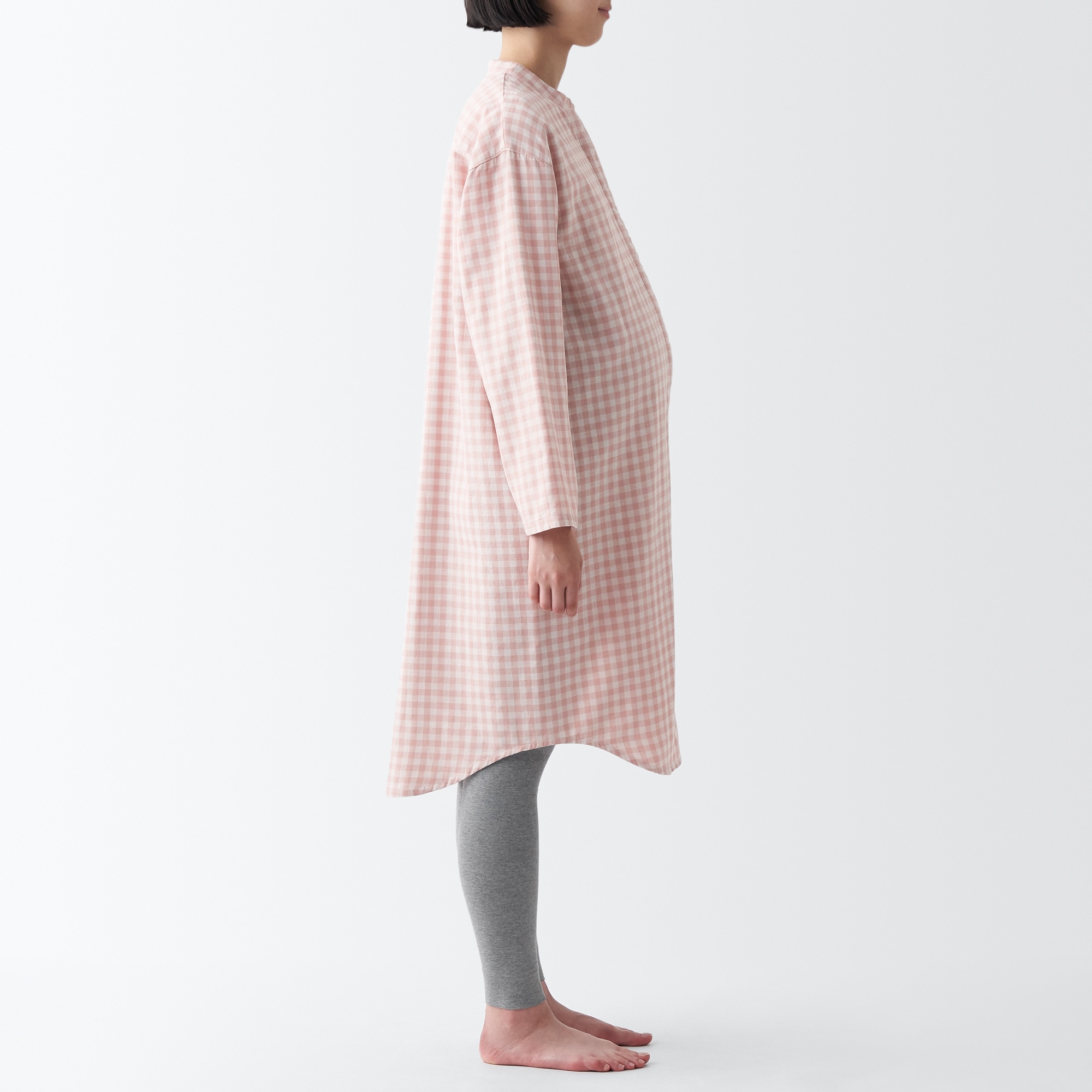 脇に縫い目のない 二重ガーゼパジャマ | 無印良品