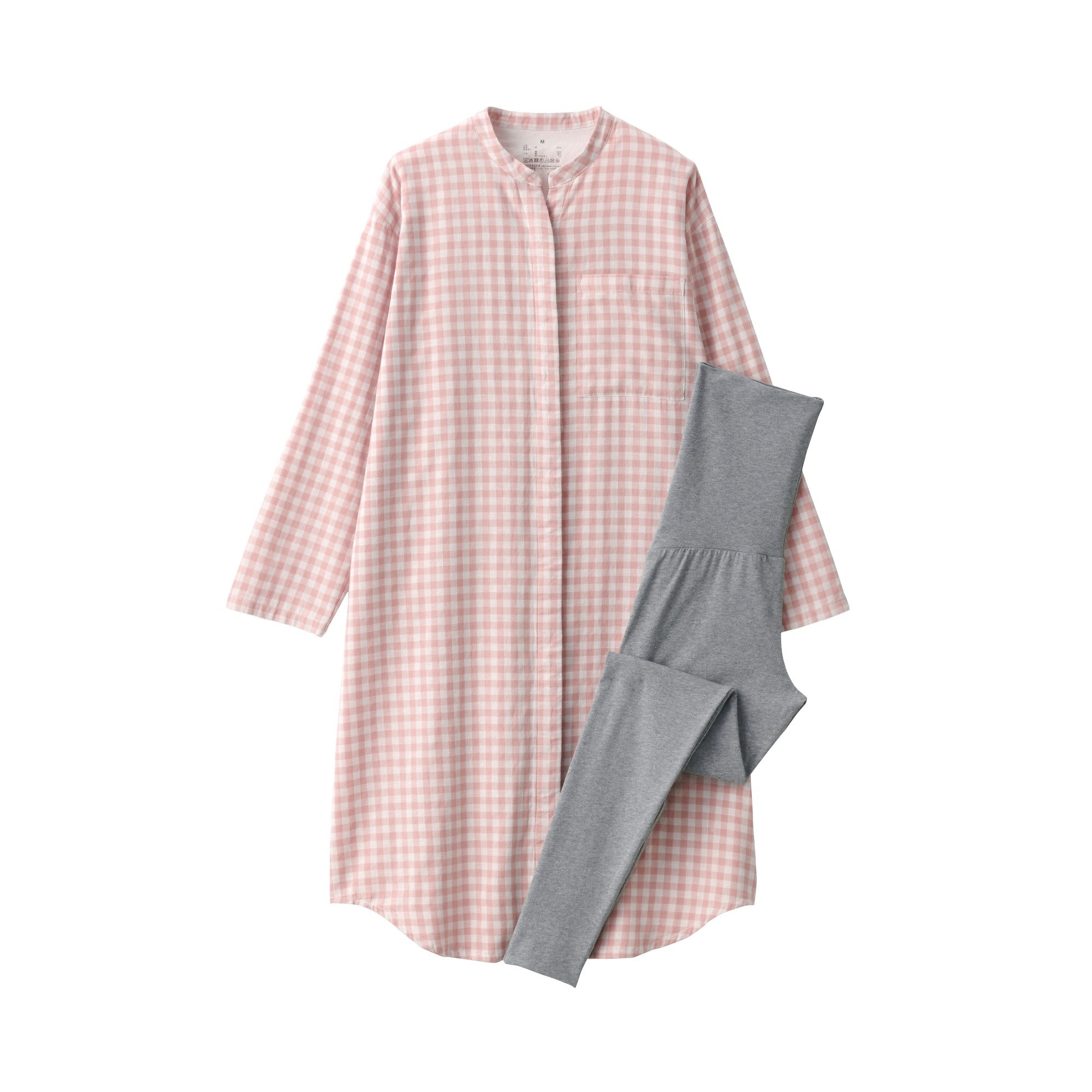 脇に縫い目のない 二重ガーゼパジャマ | 無印良品
