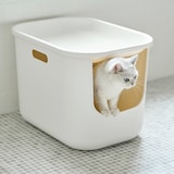 ポリプロピレン　ハウスにもなる猫用トイレ