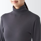 ウールタートルネック長袖Ｔシャツ