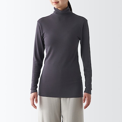 ウールタートルネック長袖Ｔシャツ