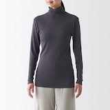 ウールタートルネック長袖Ｔシャツ