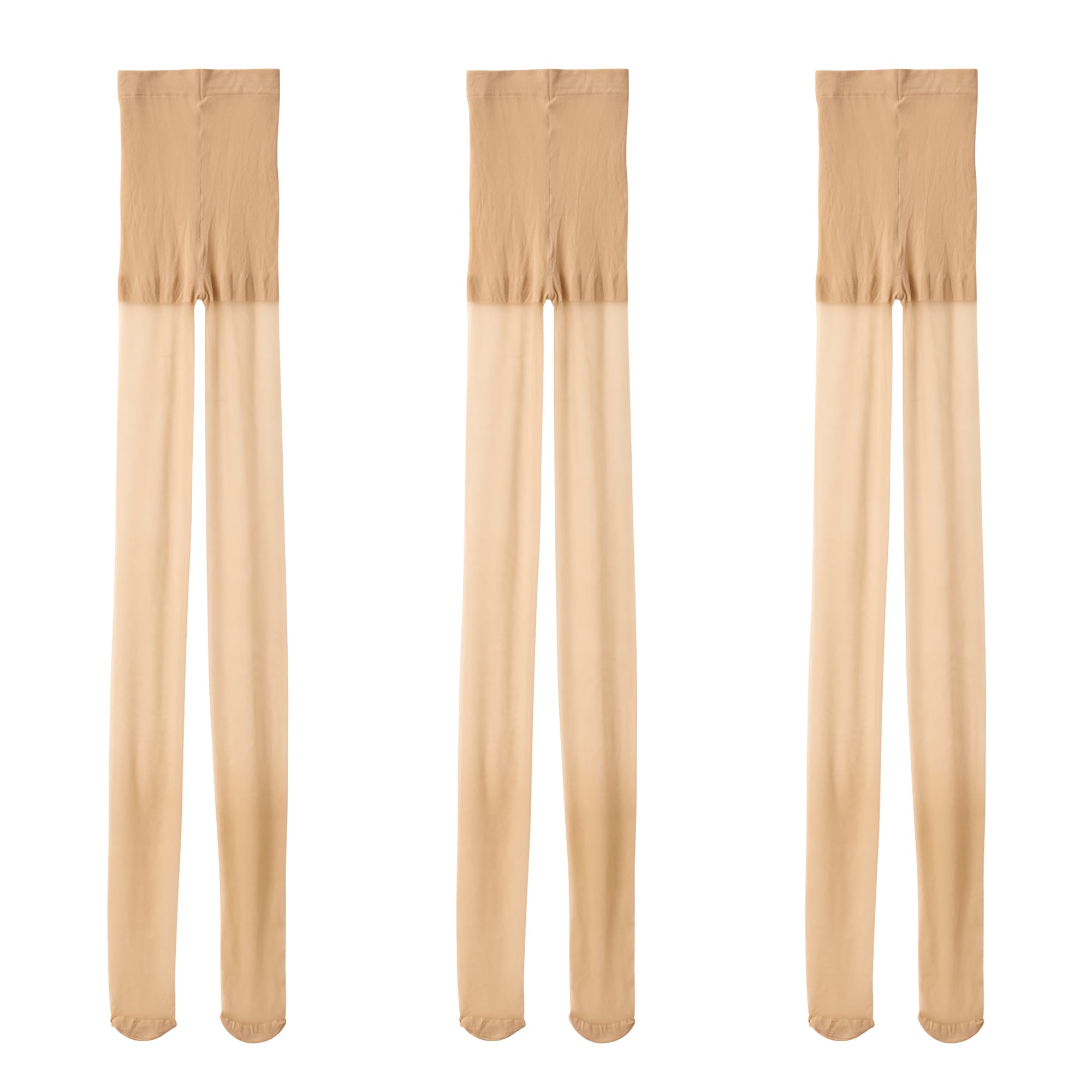 ソフトタイプ・１７デニール　３足組ストッキング