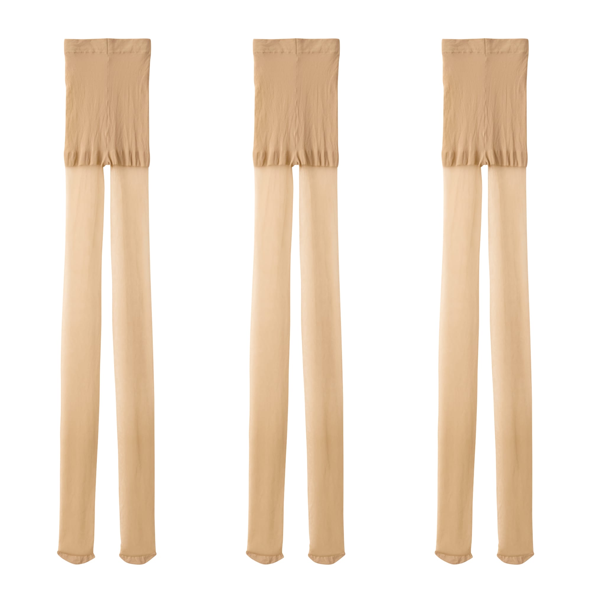 ソフトタイプ・１７デニール　３足組ストッキング