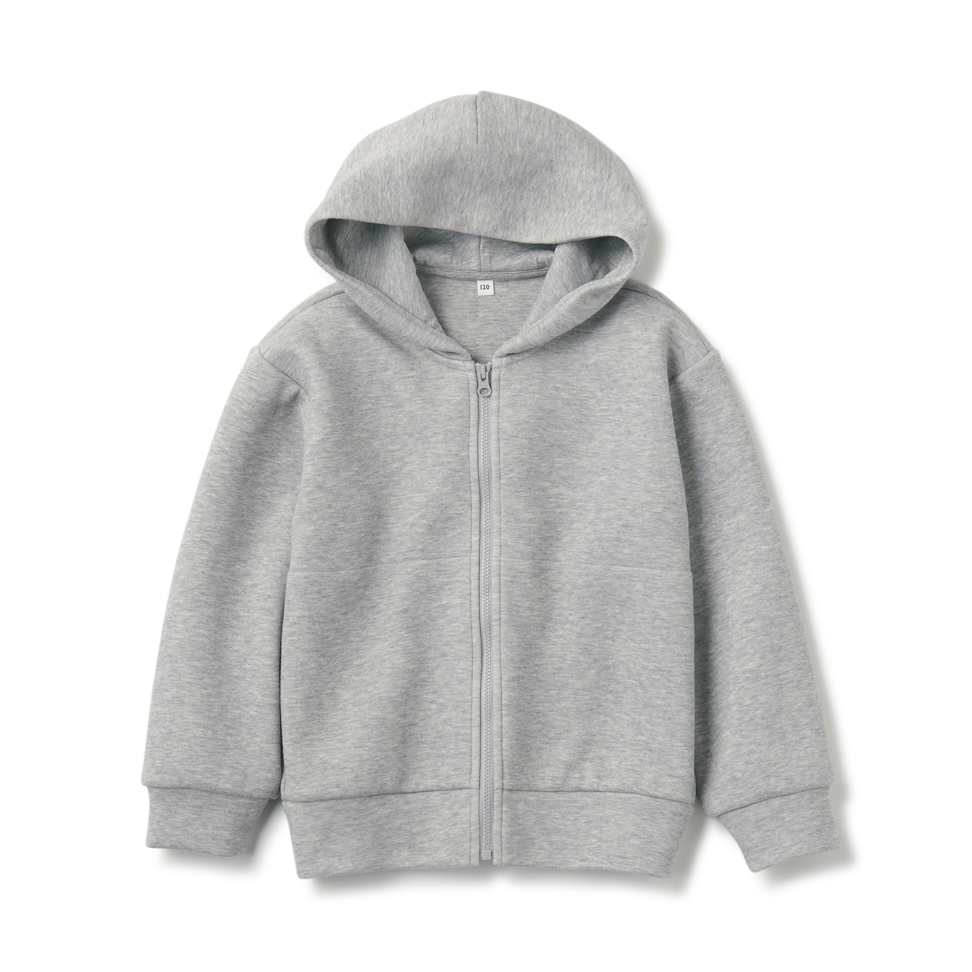 二重編みスウェットフルジップパーカ（キッズ）