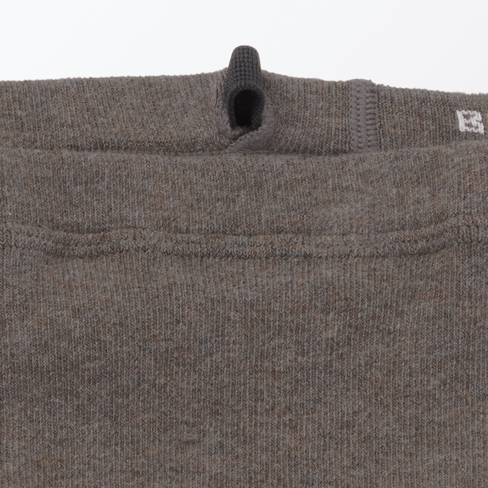 足なり直角　かかとに合う　リブ編みタイツ（キッズ）