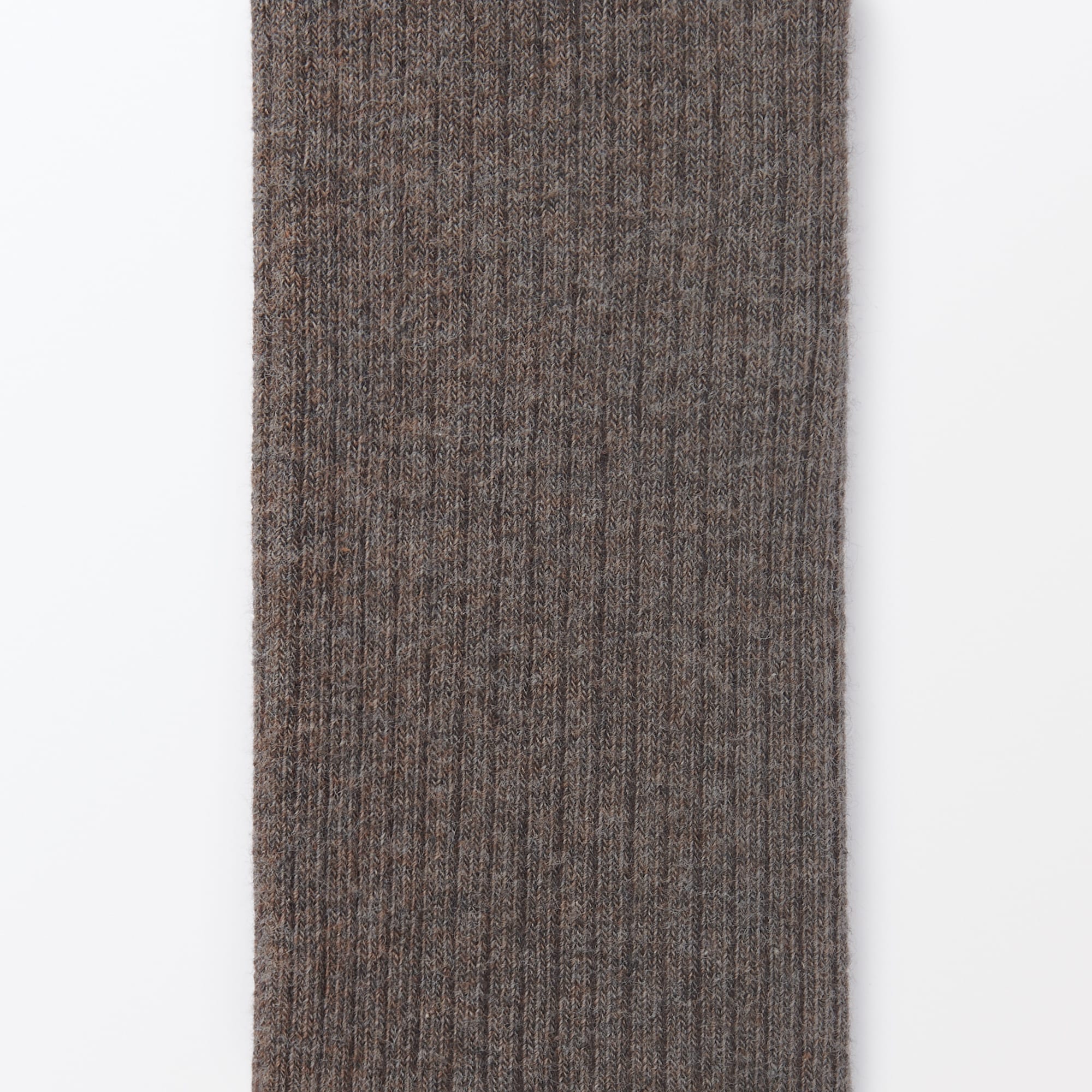 足なり直角　かかとに合う　リブ編みタイツ（キッズ）