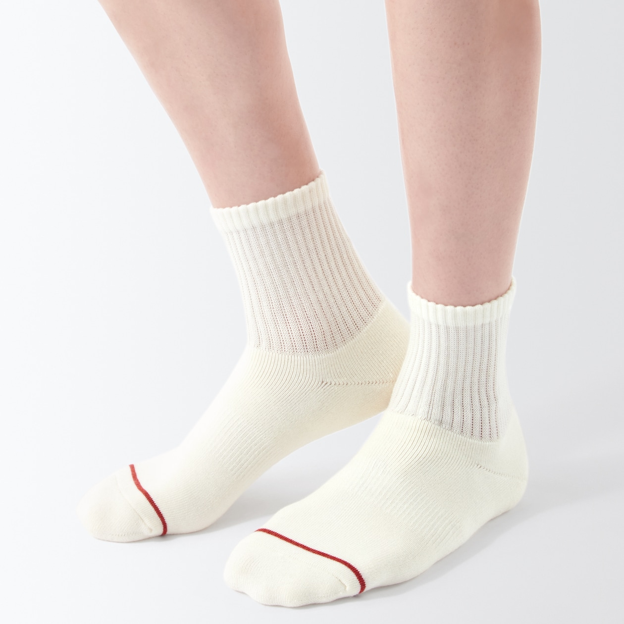 足なり直角　あったか綿　厚手ショート丈靴下（ウール入り／紳士）