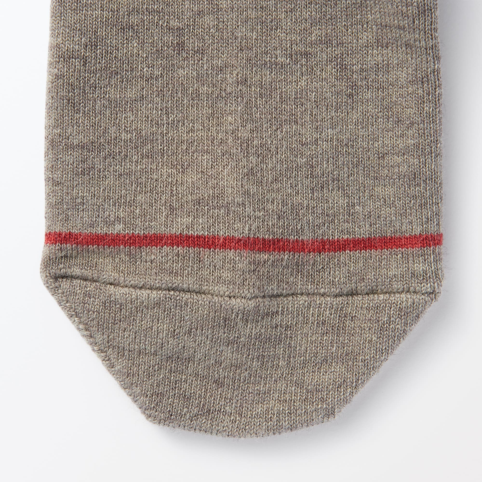 足なり直角　履き口やわらか　あったか綿　靴下（ウール入り・口ゴムなし／婦人）