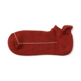 紳士　足なり直角　ウール混パイル編み　厚手スニーカーイン