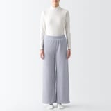 ニットフリース　ロングパンツ