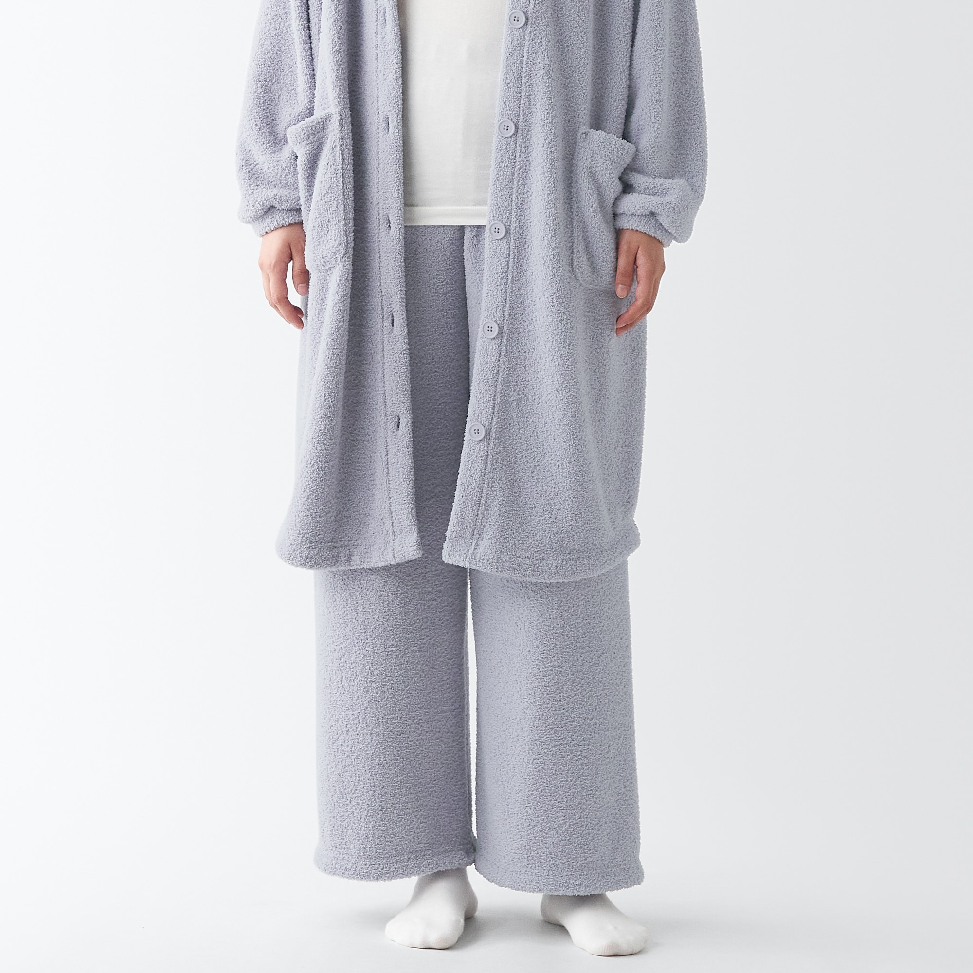 ニットフリース　ロングパンツ