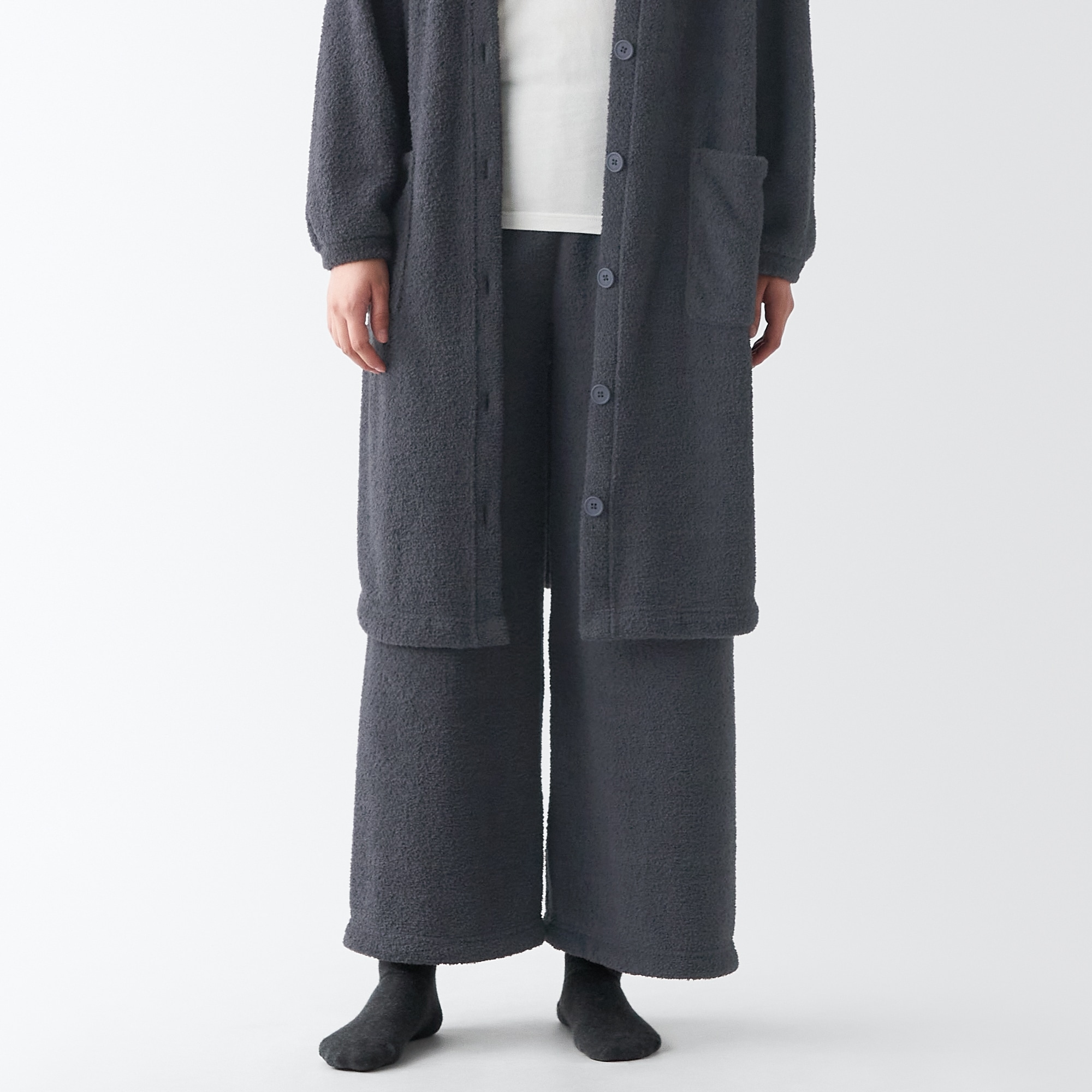 ニットフリース ロングパンツ | 無印良品