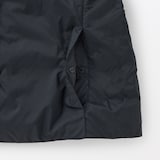 軽量ダウンノーカラージャケット（帯電防止裏地）