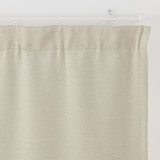 ポリエステルシェニールヘリンボーン（防炎）ノンプリーツカーテン／遮光裏地付／ライ