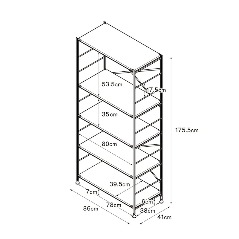 ステンレスユニットシェルフ オーク材棚セット ワイド 大 | 無印良品 