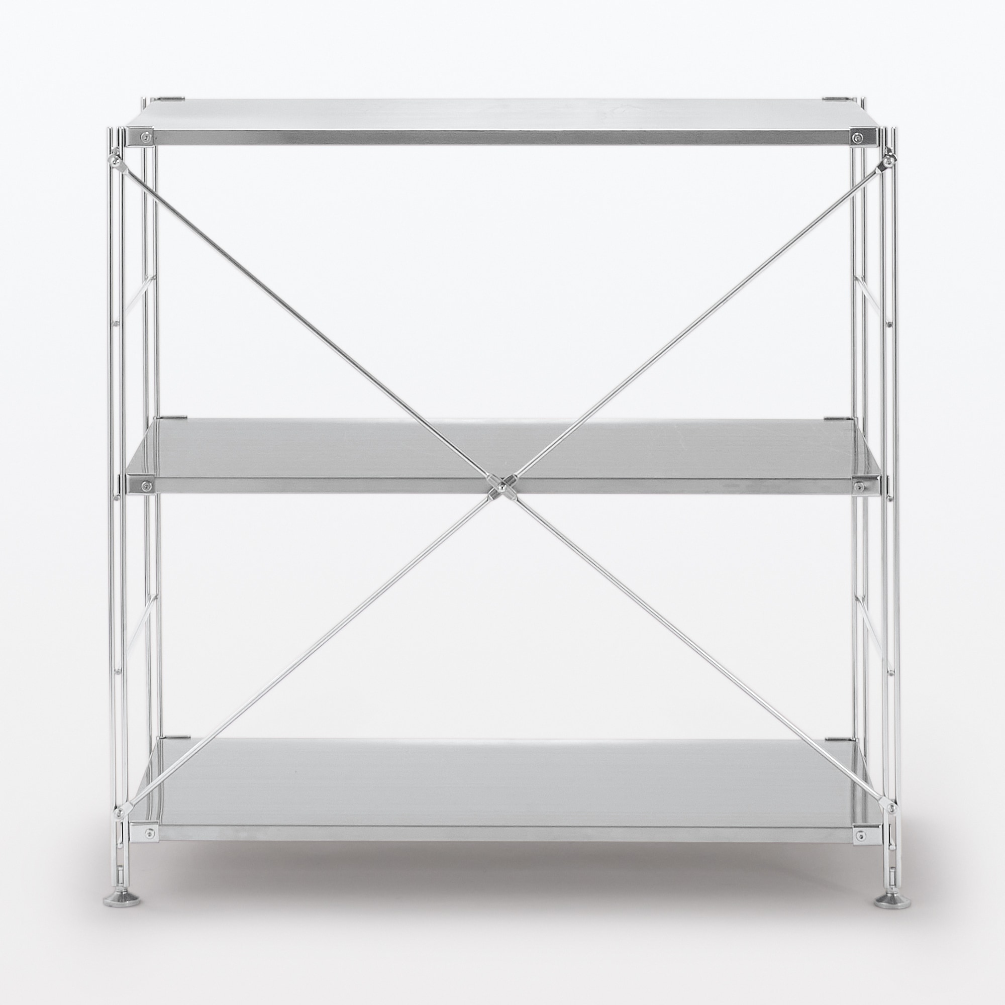 ステンレスユニットシェルフ　ステンレス棚セット　ワイド　小