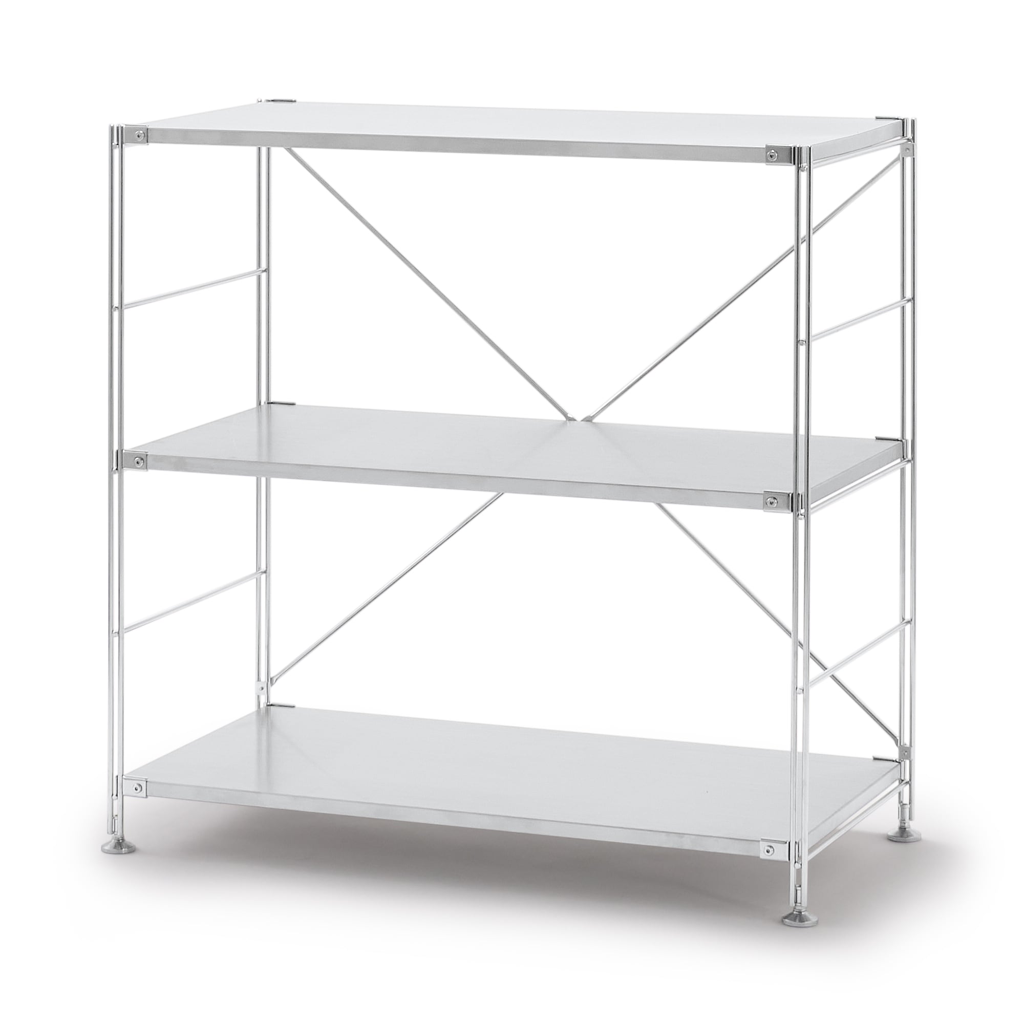 ステンレスユニットシェルフ　ステンレス棚セット　ワイド　小