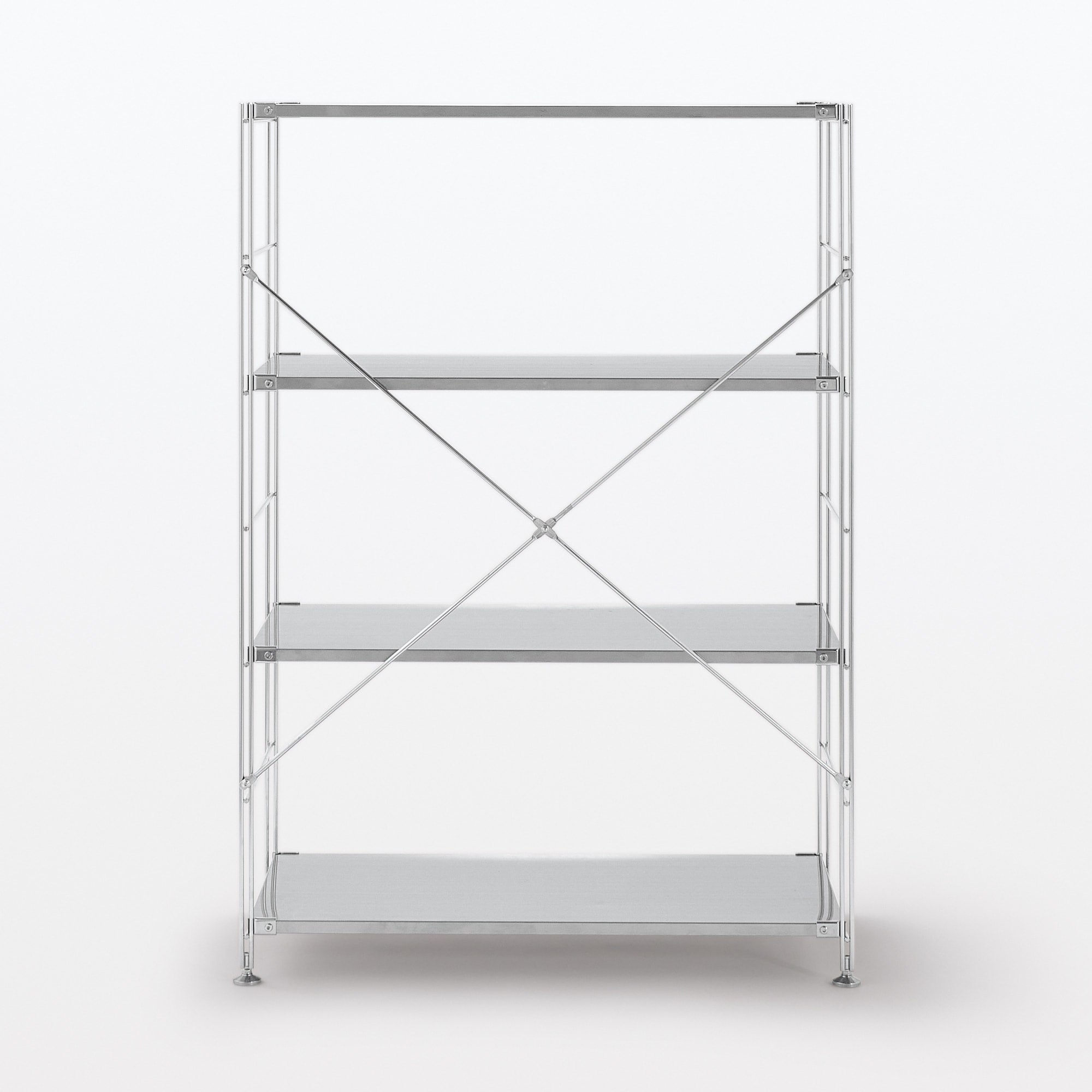 ステンレスユニットシェルフ　ステンレス棚セット　ワイド　中