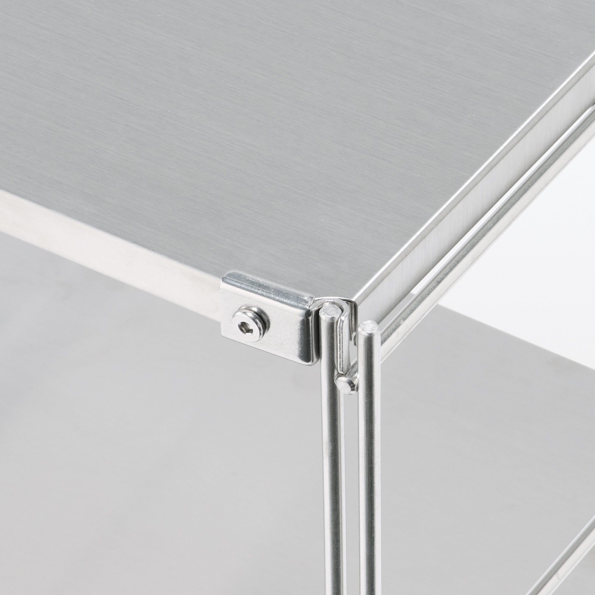 ステンレスユニットシェルフ　ステンレス棚セット　ワイド　中