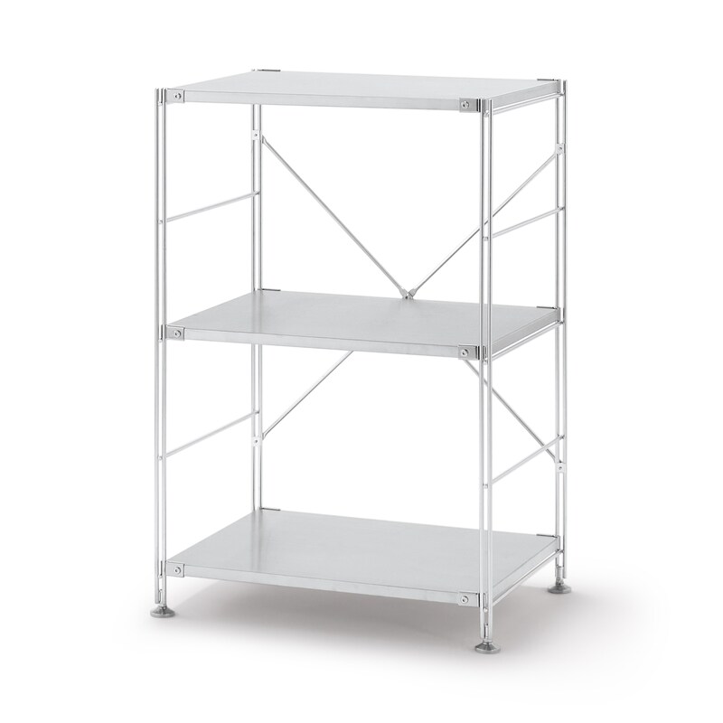 ステンレスユニットシェルフ ステンレス棚セット 小 | 無印良品 