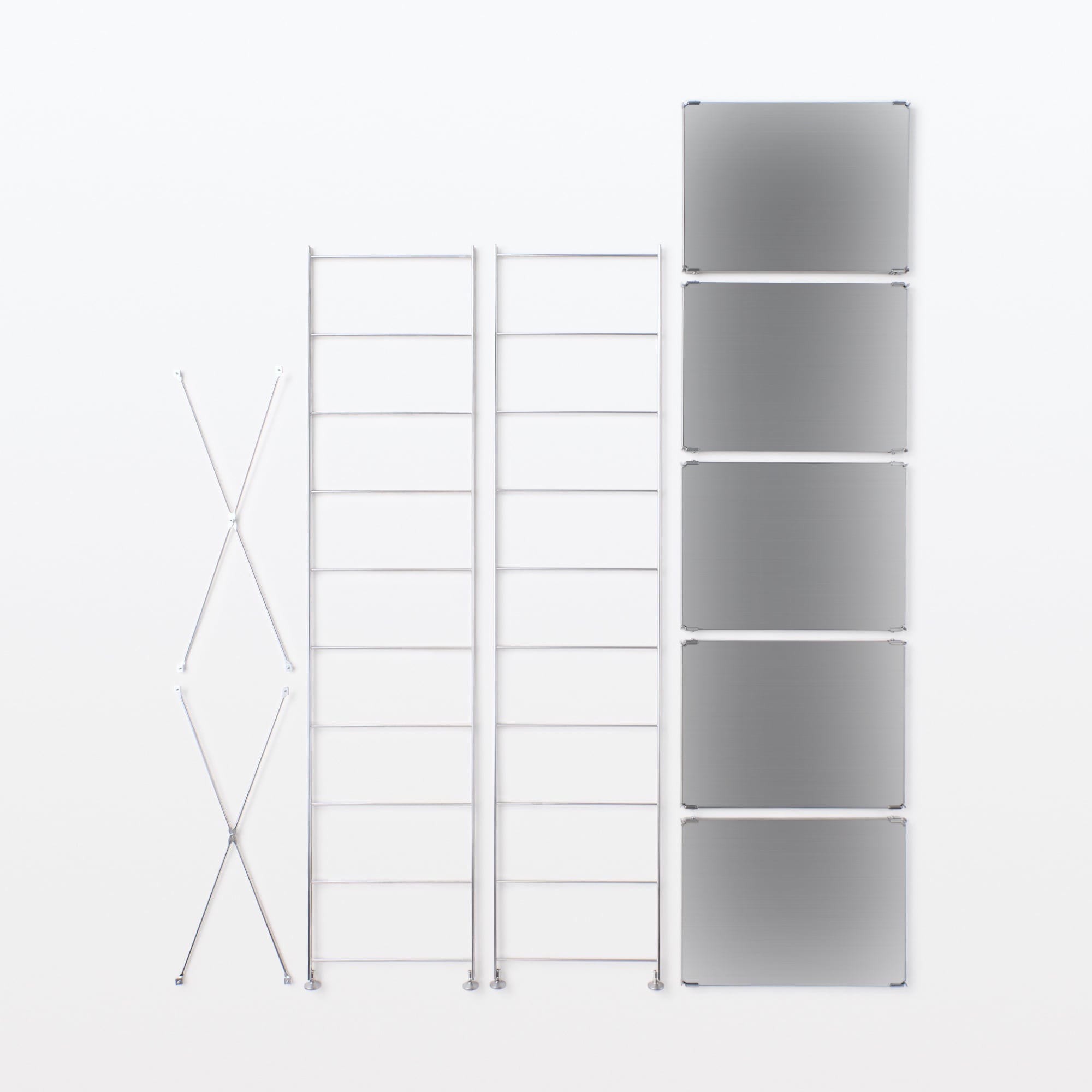 ステンレスユニットシェルフ　ステンレス棚セット　大