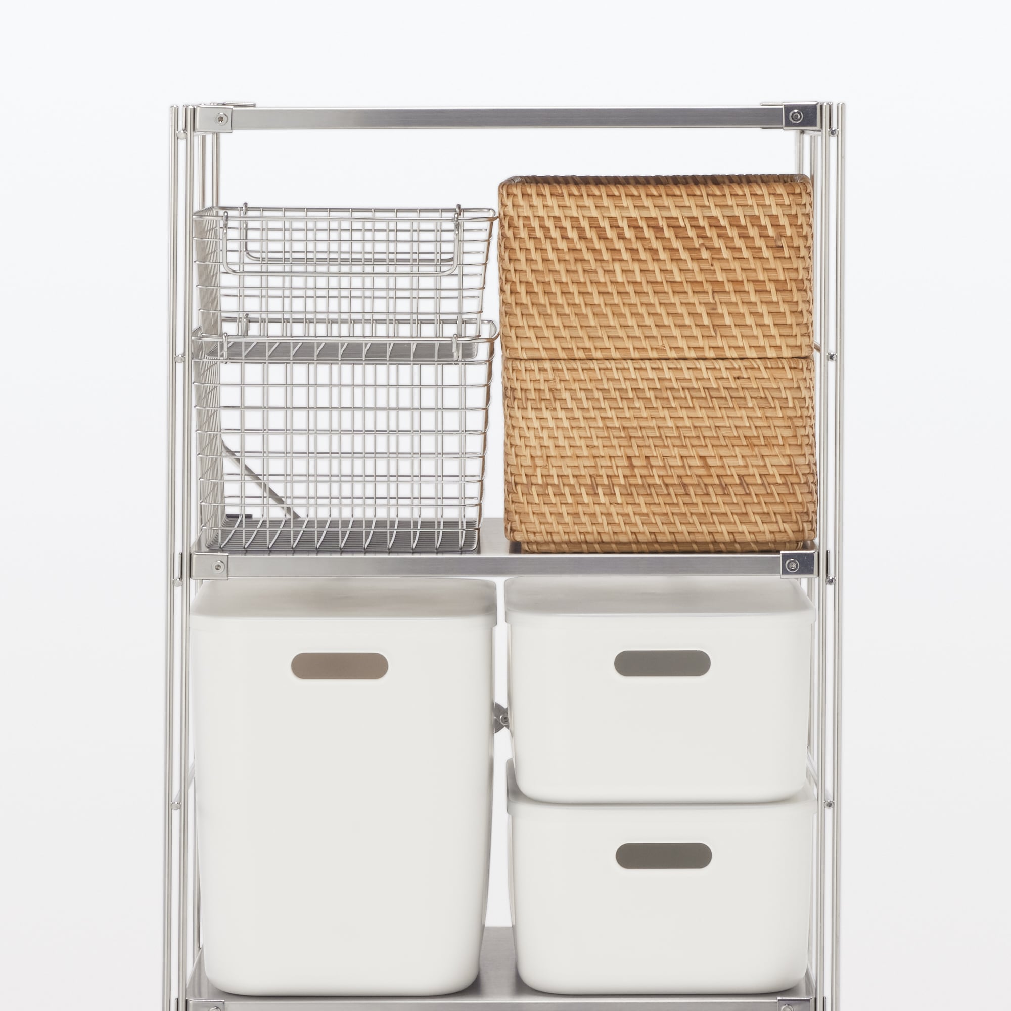 ステンレスユニットシェルフ　ステンレス棚セット　大