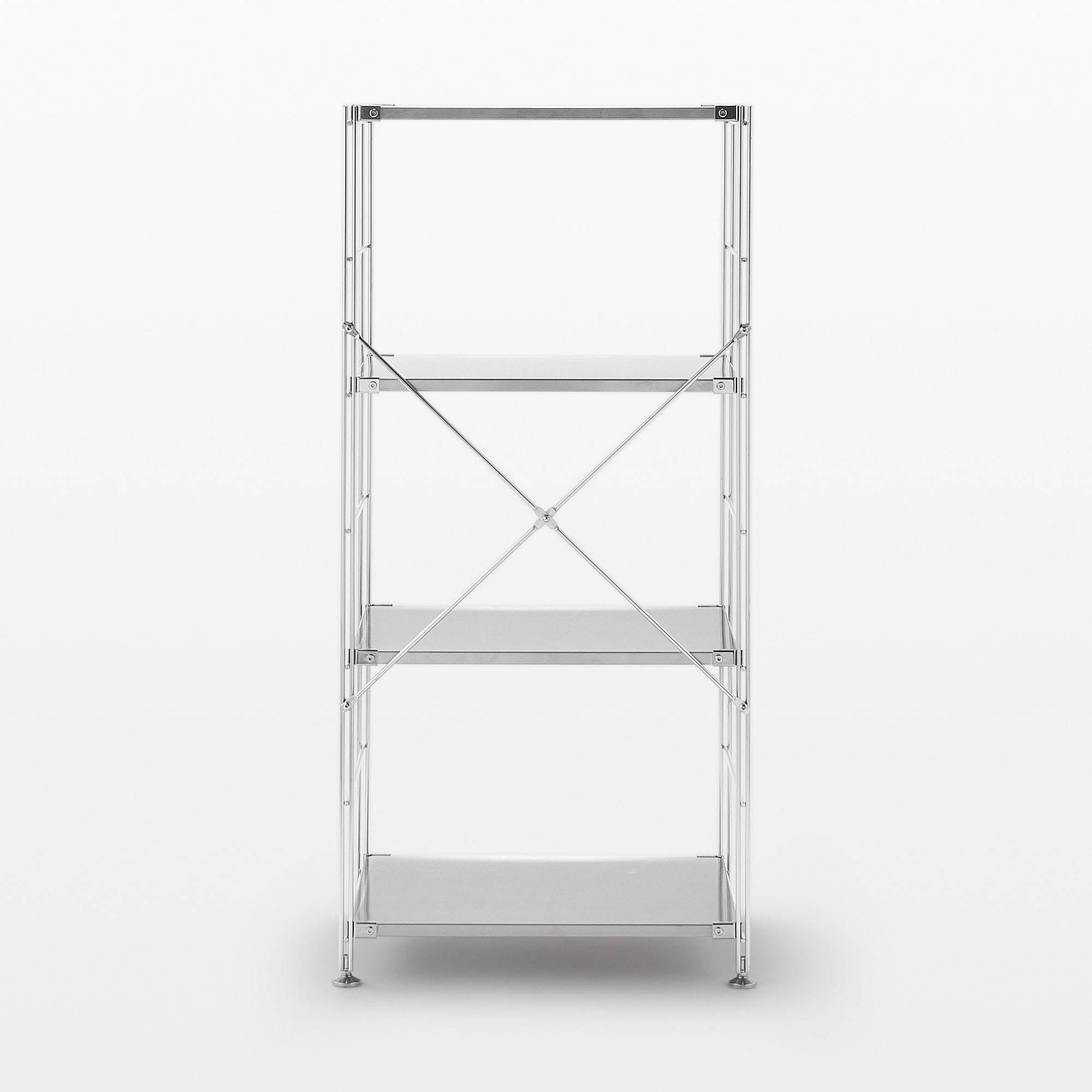 ステンレスユニットシェルフ　ステンレス棚セット　中