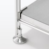 ステンレスユニットシェルフ　ステンレス棚セット　中