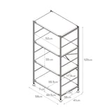 ステンレスユニットシェルフ　ステンレス棚セット　中
