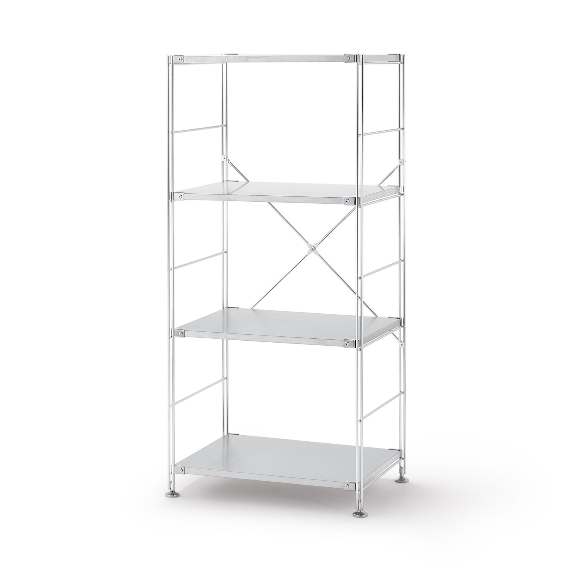 ステンレスユニットシェルフ　ステンレス棚セット　中