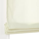 ポリエステル杢調平織（防炎）プレーンシェード用生地／ライトグリーン