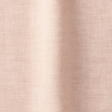 麻平織プリーツカーテン／ピンク
