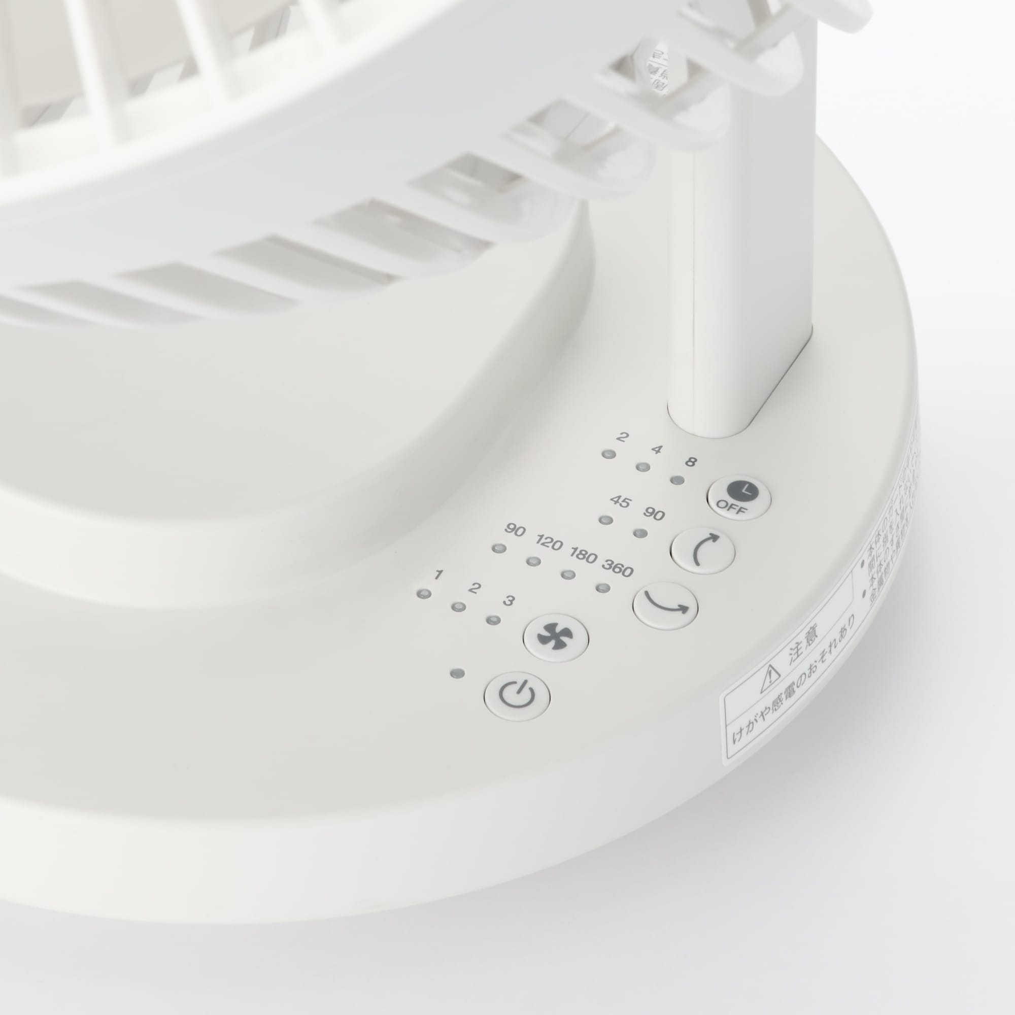 お手入れがしやすい首振りサーキュレーター　１８畳