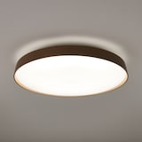 ＬＥＤ木製シーリングライト　調光調色機能付　６畳