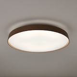 ＬＥＤ木製シーリングライト　調光調色機能付　６畳