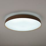 ＬＥＤ木製シーリングライト　調光調色機能付　６畳