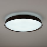 ＬＥＤ木製シーリングライト　調光調色機能付　６畳