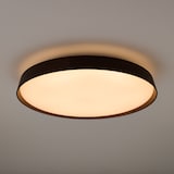 ＬＥＤ木製シーリングライト　調光調色機能付　６畳